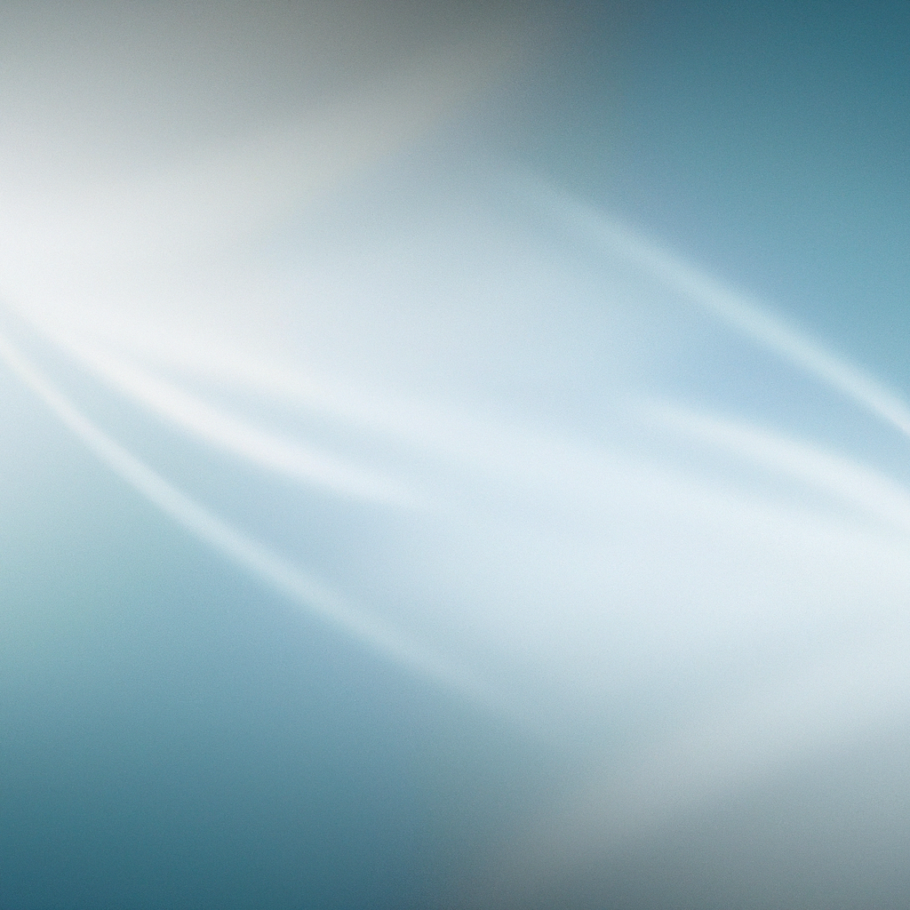 Abstract minimal blue gradient banner with soft wave lines and bokeh, representing calm learning for psychology courses